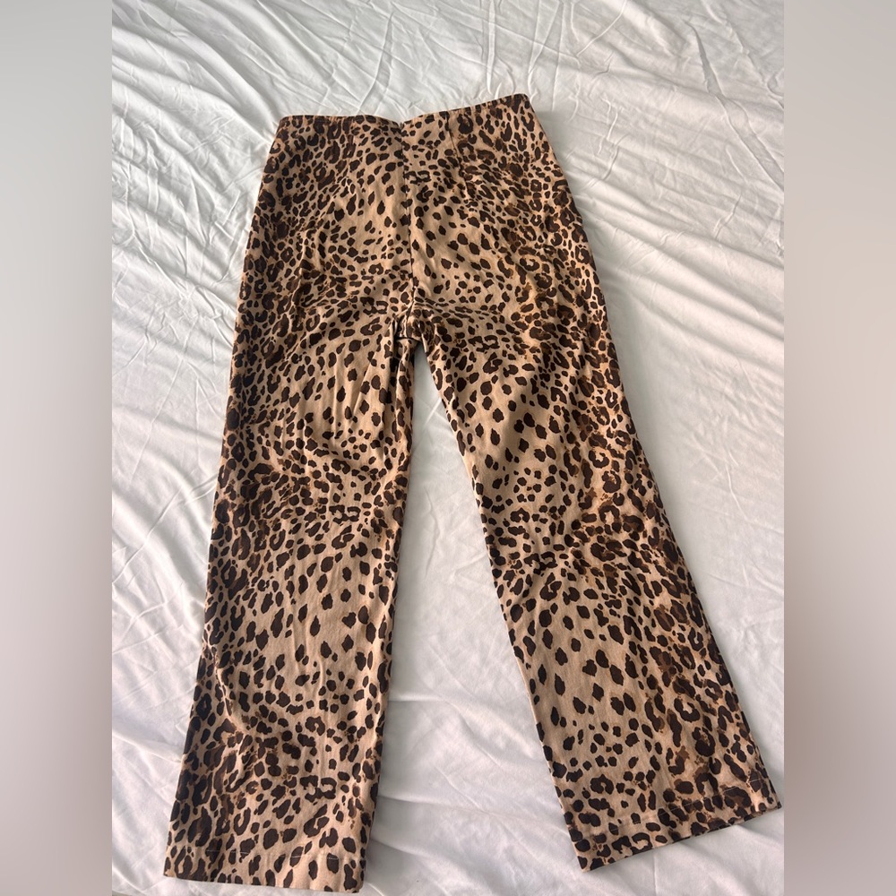 Reformation Animal Print Trousers - Picture 4 of 6